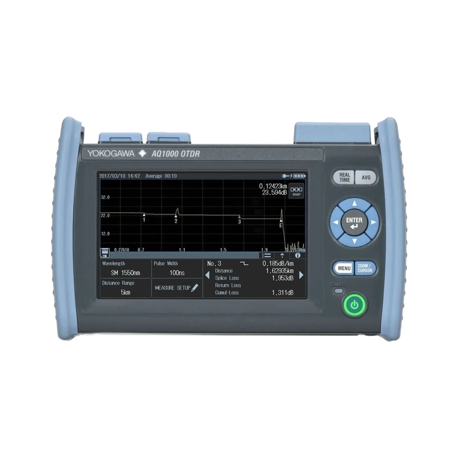 Yokogawa AQ1000 handheld OTDR